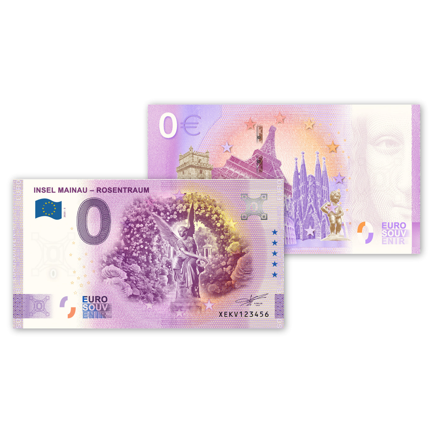0-Euro-Schein "Insel Mainau"