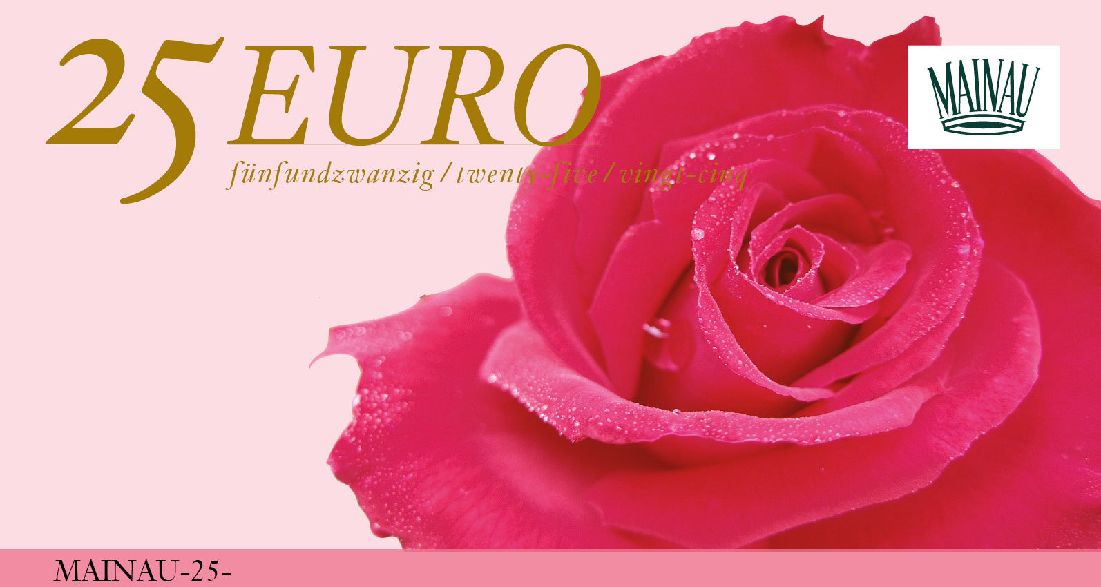 Gutschein für die Insel Mainau