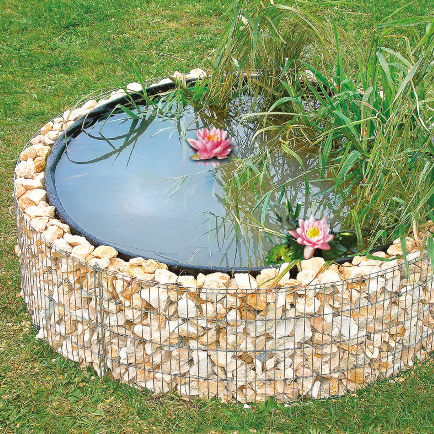 Gabionen Hochteich (490 l)