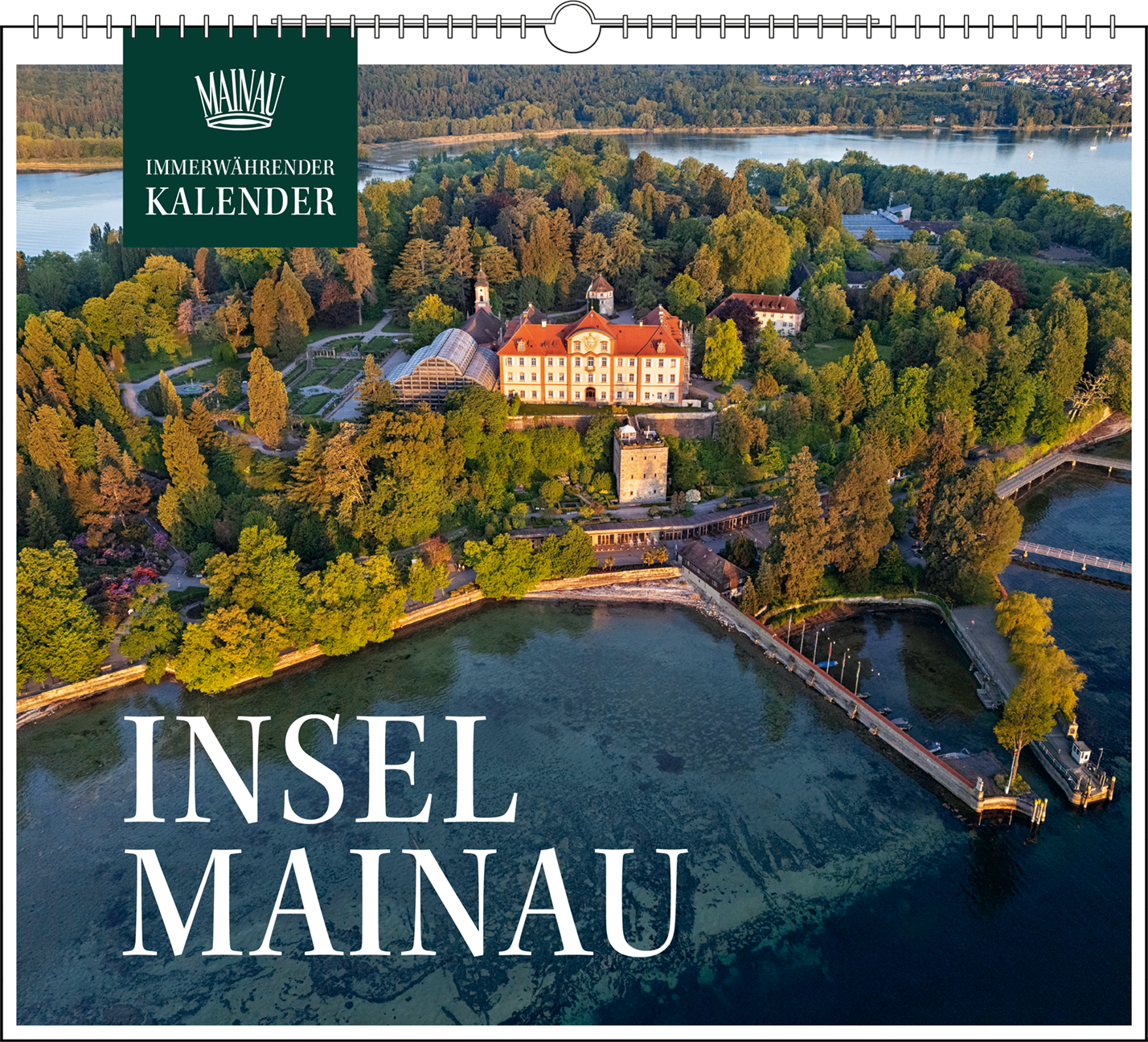 Immerwährender Wandkalender "Insel Mainau"