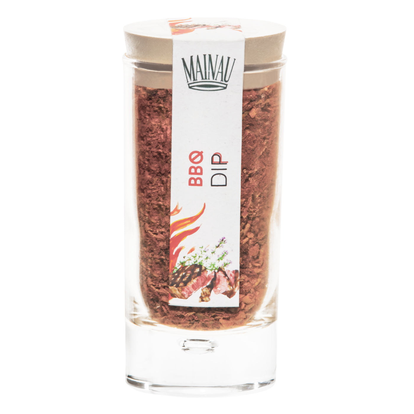 BBQ Dip im kleinen Glas