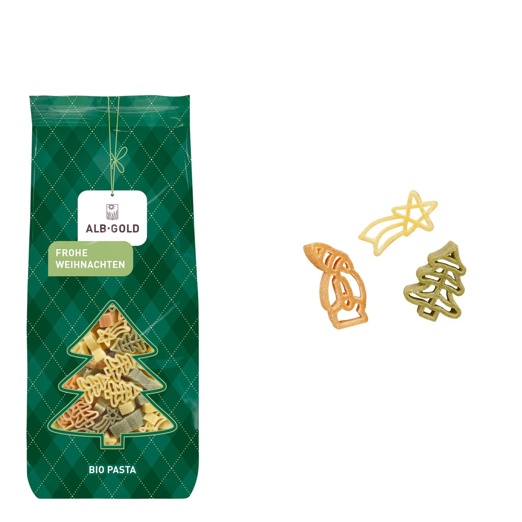 Bio-Weihnachtsnudeln