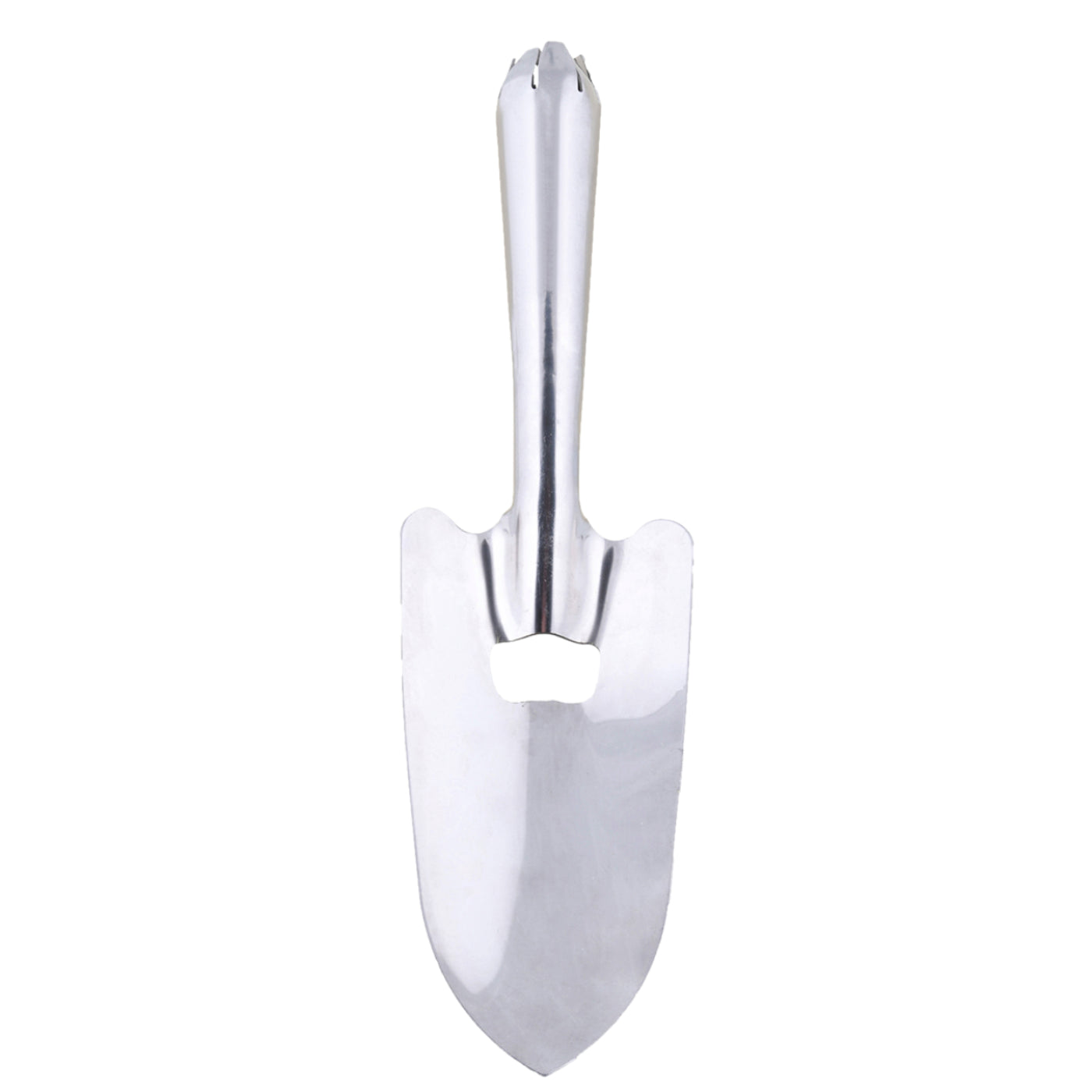 Blumenkelle mit integriertem Flaschenöffner im Blatt