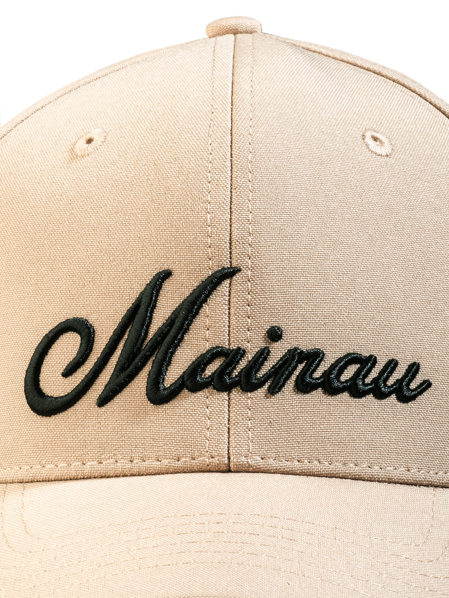 Mainau Cap Schriftzug