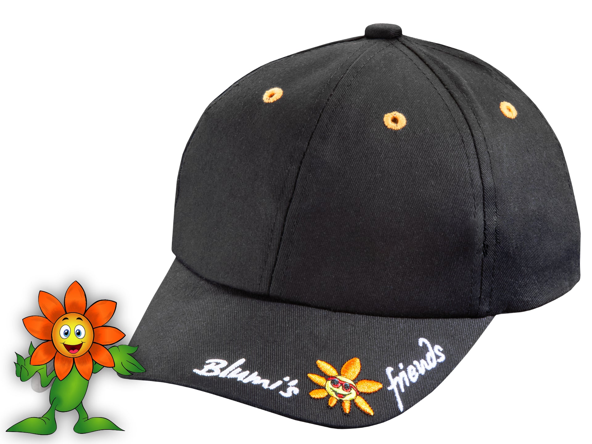 Kinder-Basecap "Blumi's Friends" aus der Insel Mainau-Kollektion