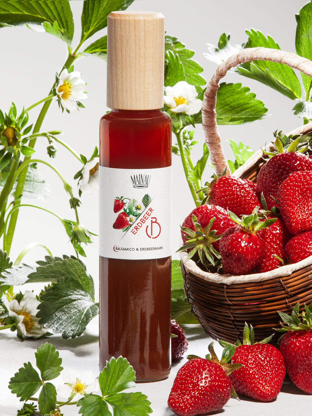 Balsamico mit Erdbeermark