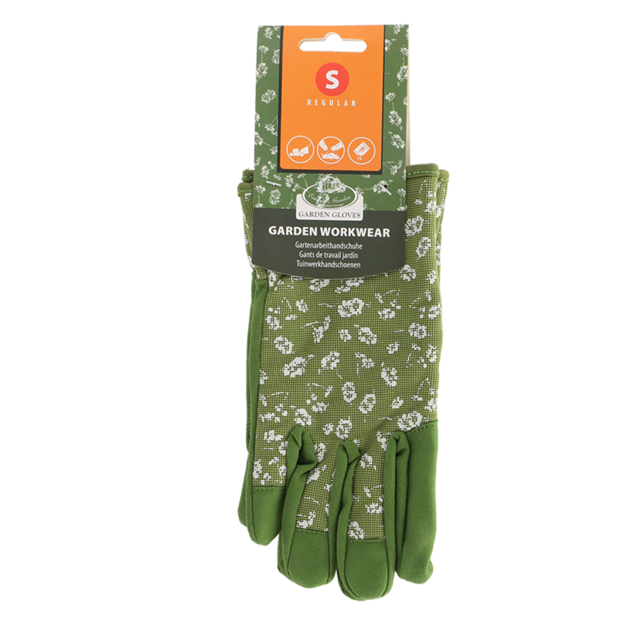 Paar Gartenarbeitshandschuhe