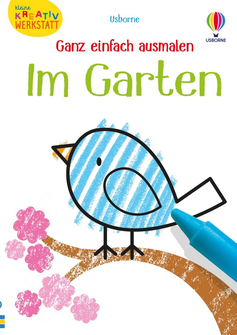 Malbuch "Ganz einfach ausmalen: Im Garten"