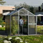 Hochbeet-Gewächshaus "Solanum" Modell Varius