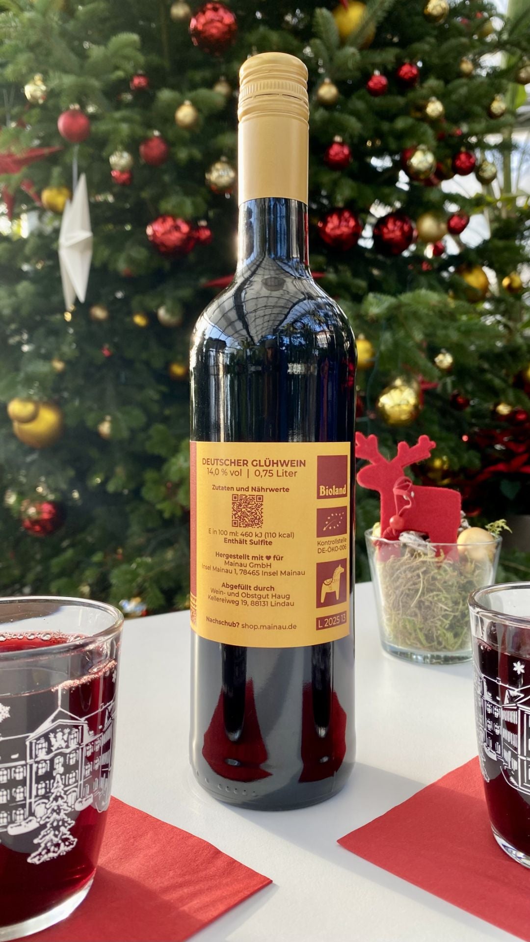 Insel Mainau - Bio-Glühwein