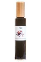 Glasflasche mit Balsamico