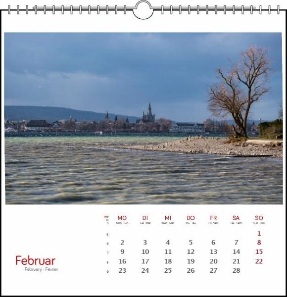 Tischkalender "Konstanz" 2026