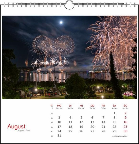 Tischkalender "Konstanz" 2026