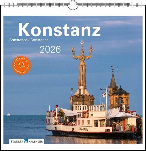 Tischkalender "Konstanz" 2026