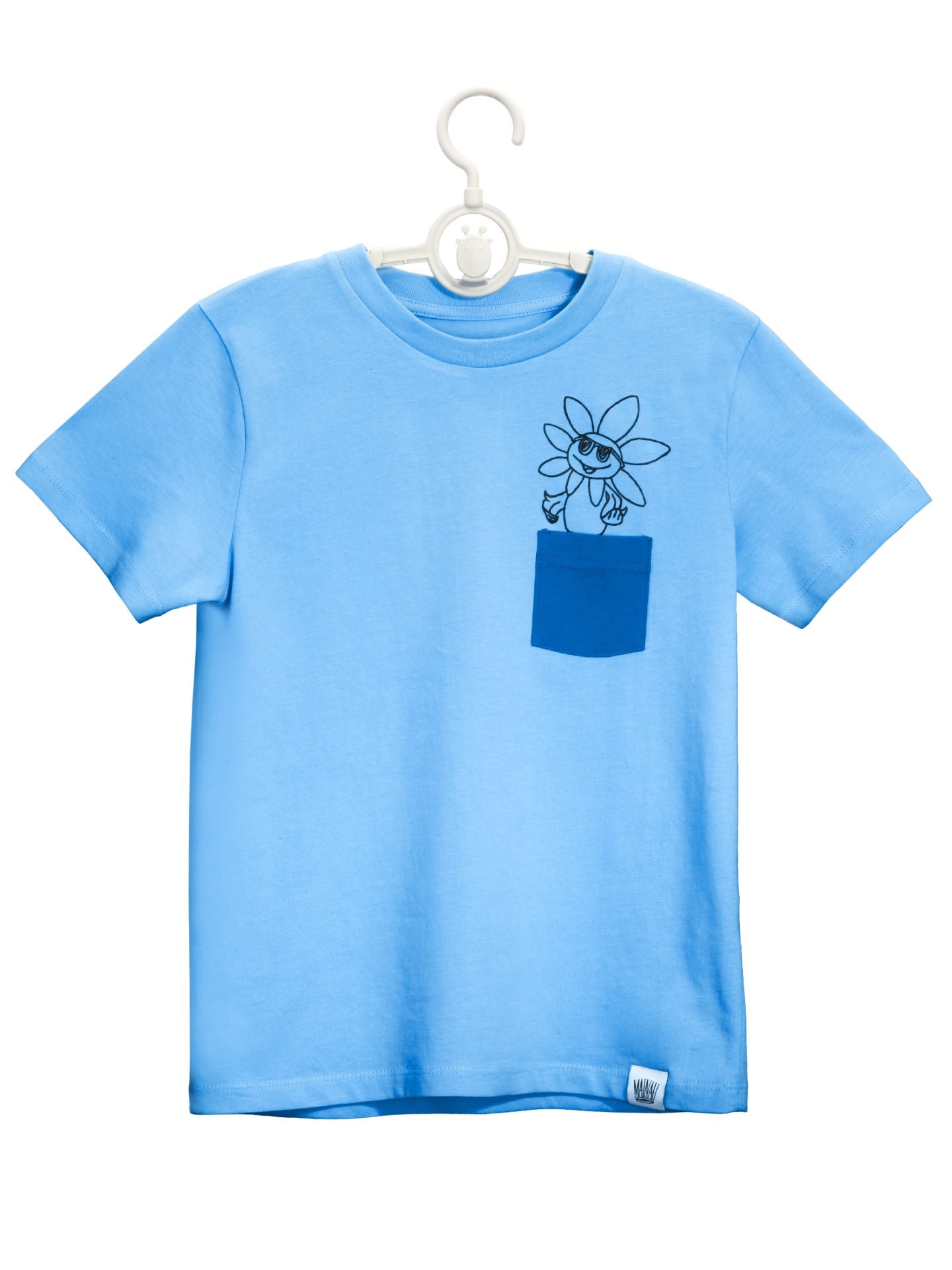 Kinder T-Shirt Schmetterlinge/Blumi