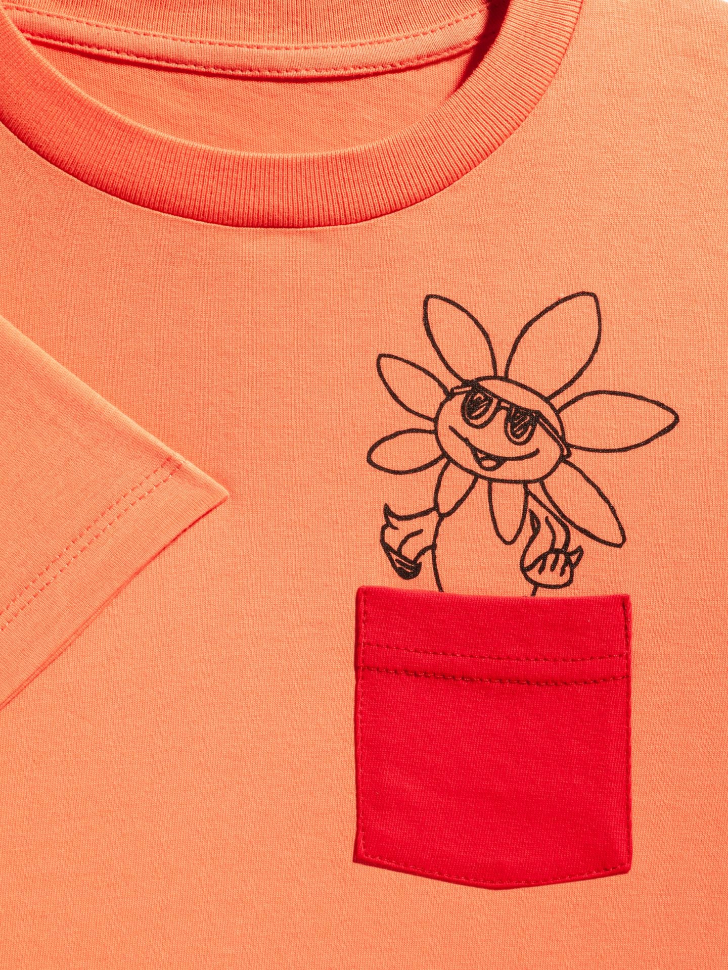 Kinder T-Shirt Schmetterlinge/Blumi