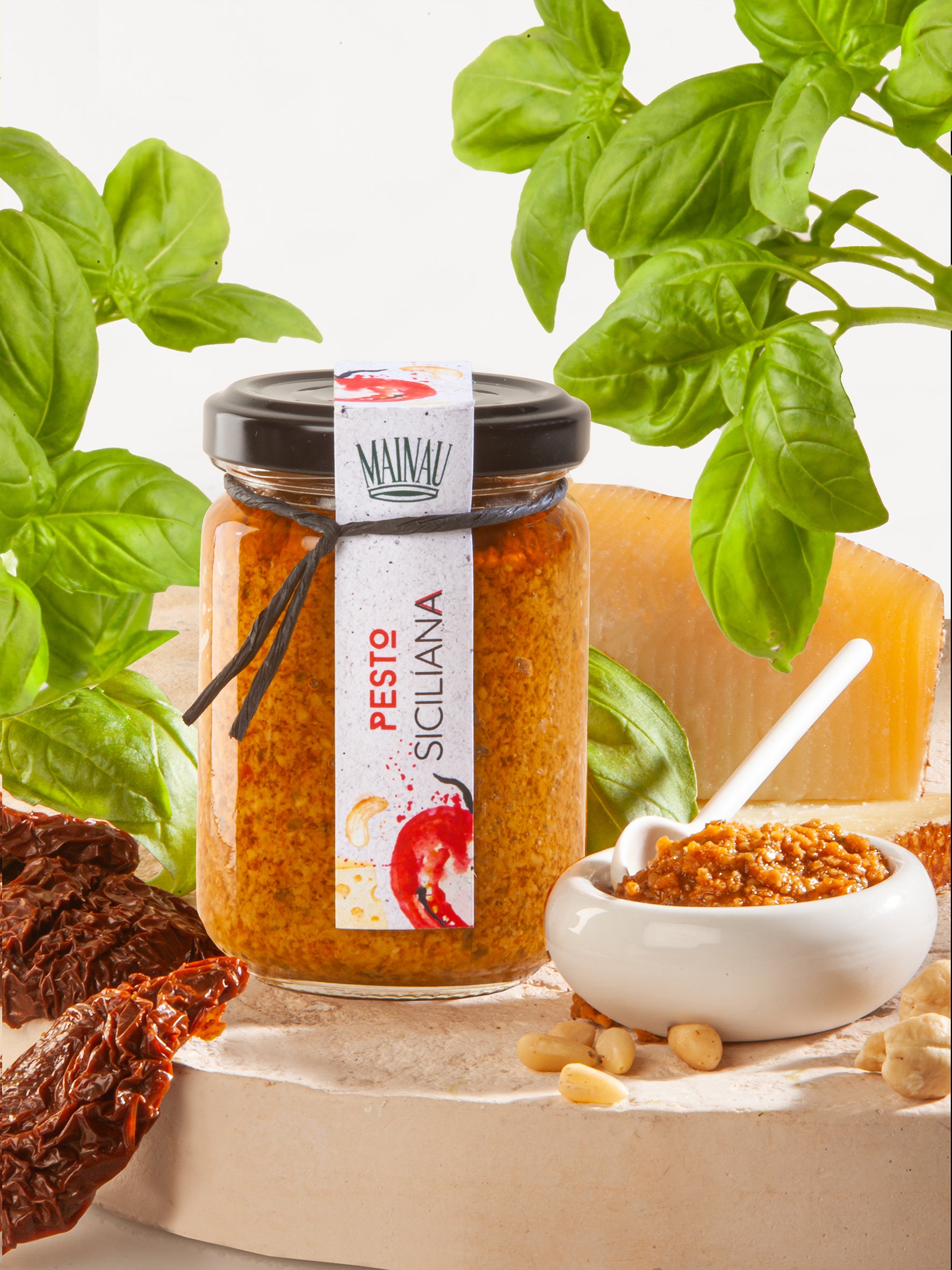 Pesto Siciliana im Glas