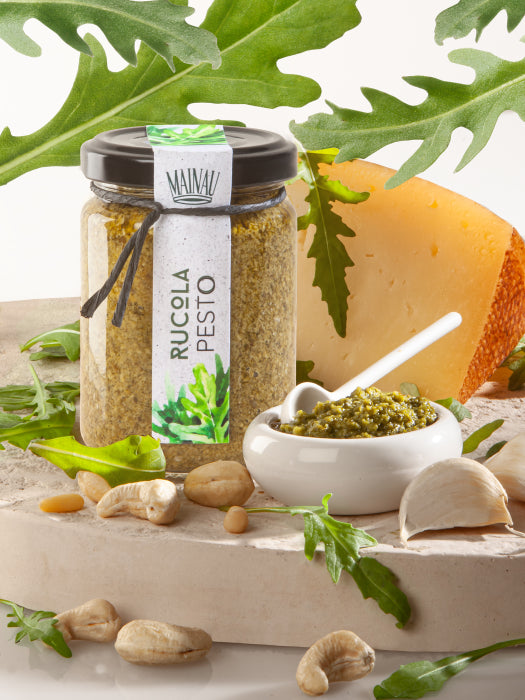 Rucola Pesto im Glas