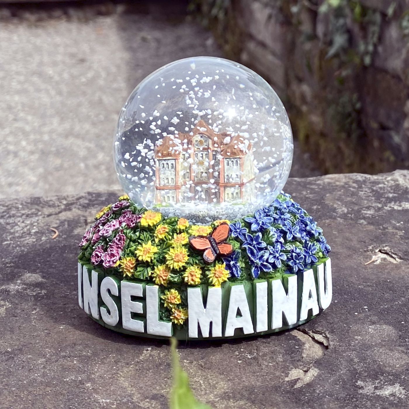 Schneekugel "Schloss Mainau"