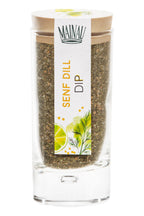 Senf Dill Dip im kleinen Glas