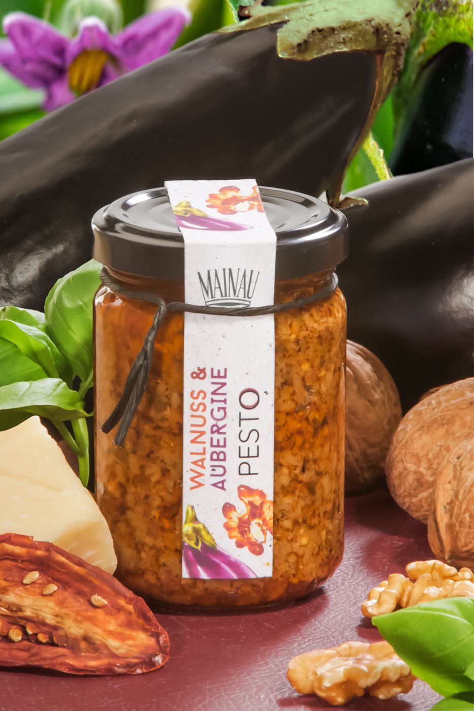Pesto Walnuss & Aubergine