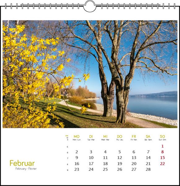 Tischkalender "Westlicher Bodensee" 2026
