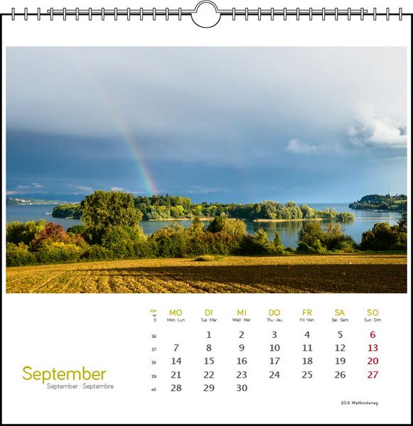 Tischkalender "Westlicher Bodensee" 2026