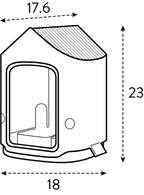 Vogelfutterhaus "Cosy"