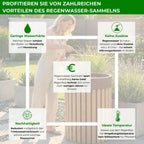 Regenfass aus Lärchenholz