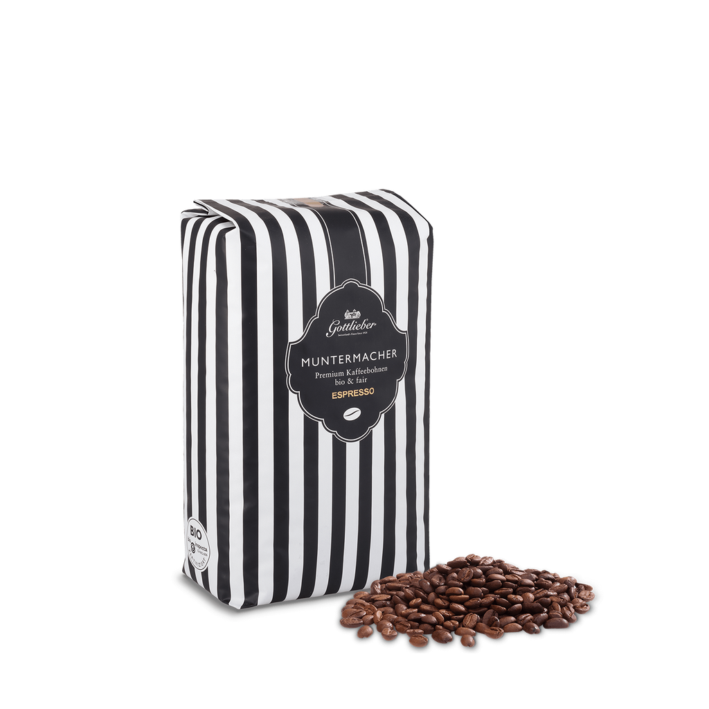 Premium Espressoröstung Muntermacher