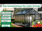 Hochbeet-Gewächshaus "Solanum" Modell Varius
