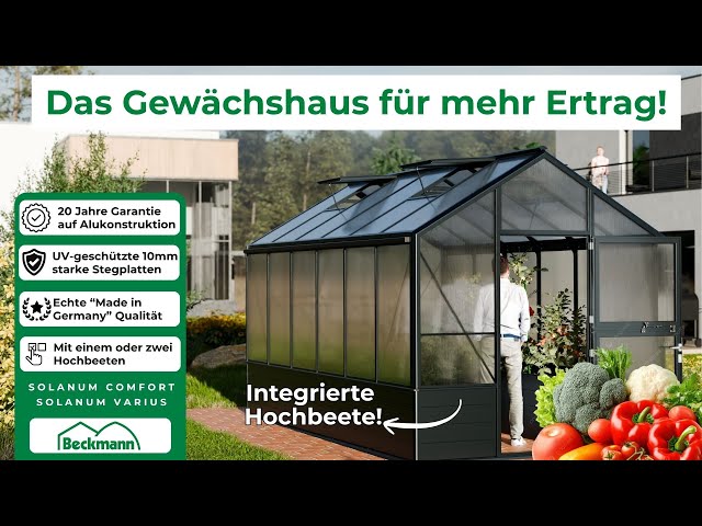 Hochbeet-Gewächshaus