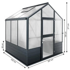 Hochbeet-Gewächshaus "Solanum" Modell Comfort