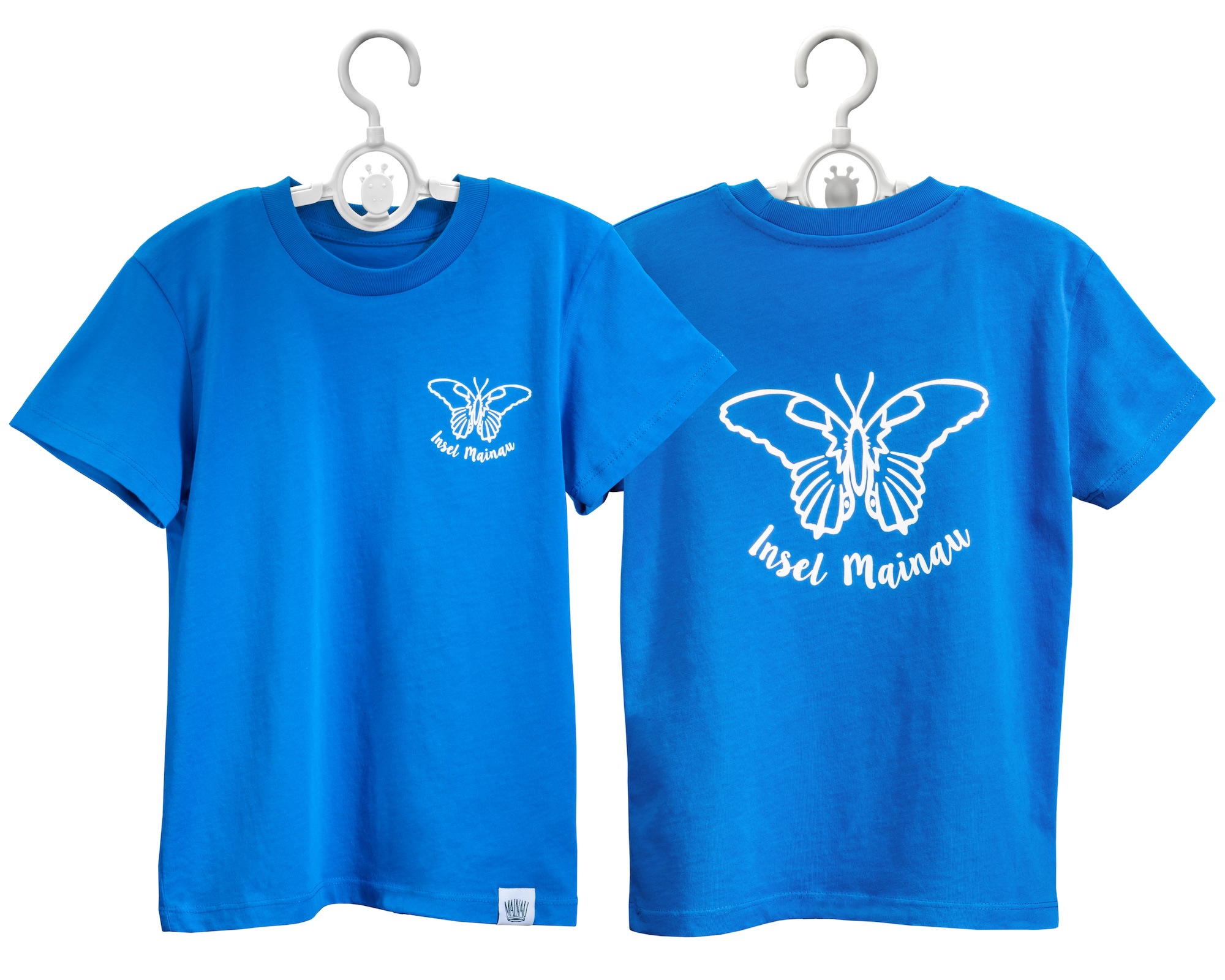Kindershirt Blau Insel Mainau