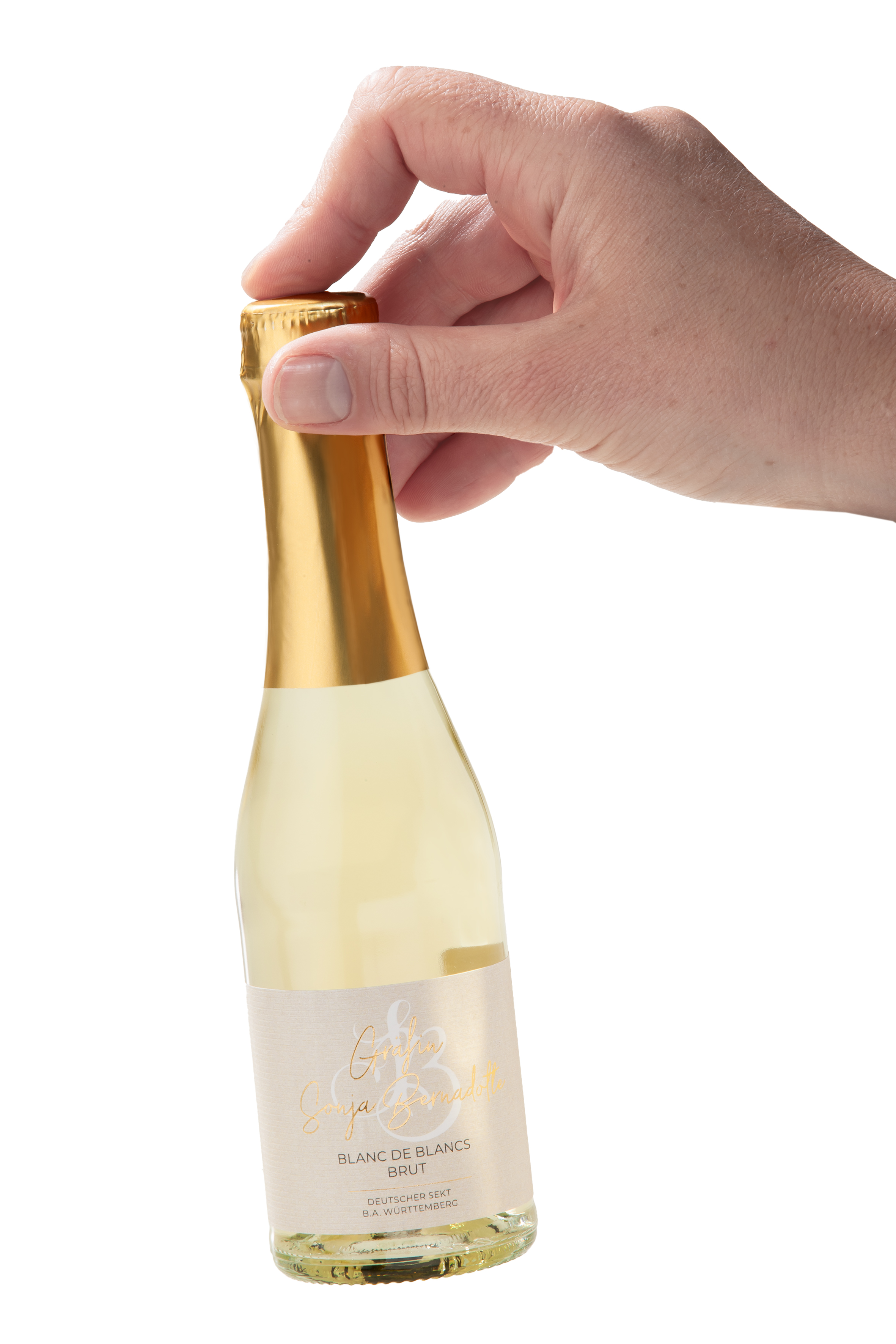Edition Gräfin Sonja Bernadotte – Sekt Blanc de Blancs Brut (Piccolo) Edition Gräfin Sonja Bernadotte – Sekt Blanc de Blancs Brut (Piccolo)