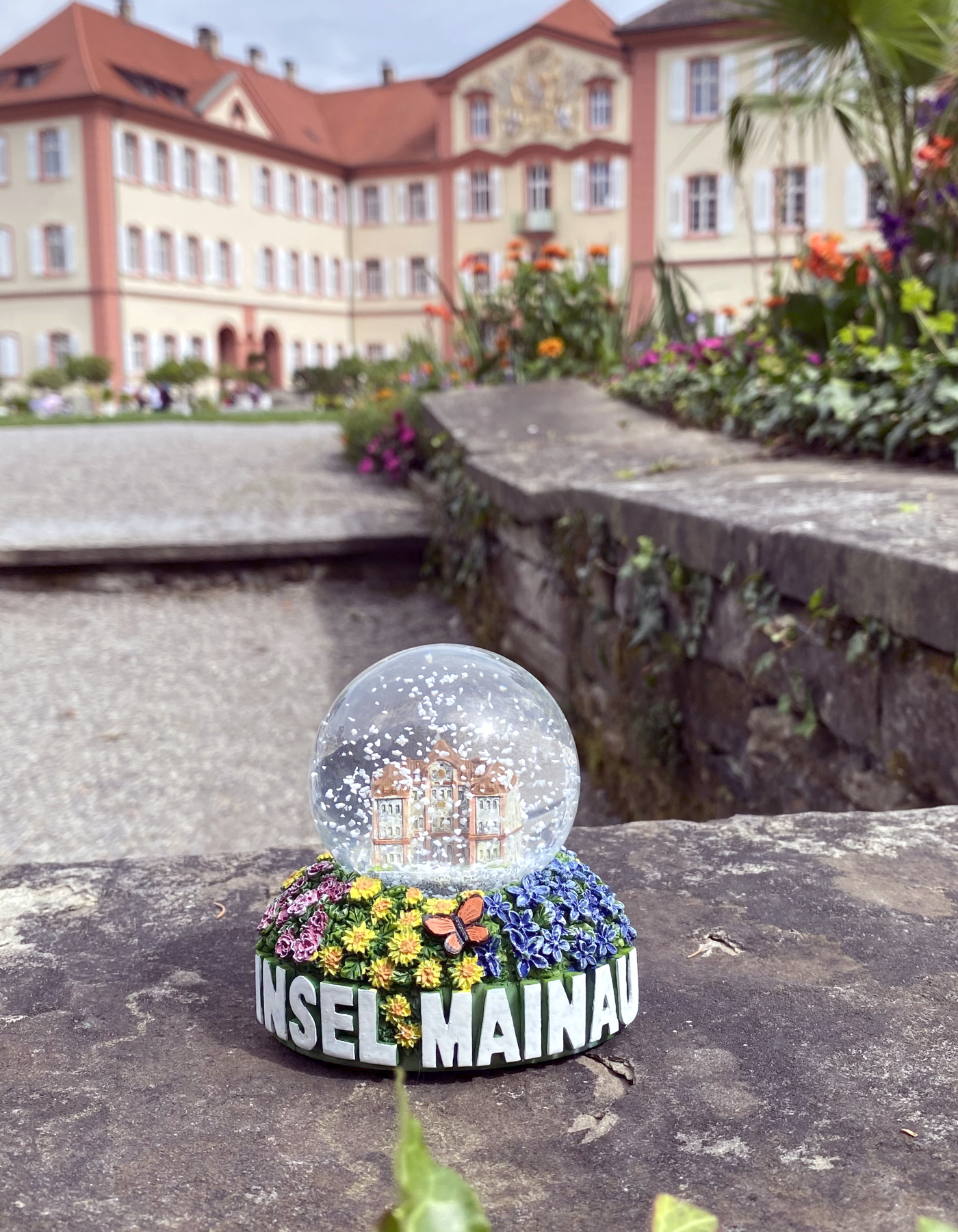 Schneekugel "Schloss Mainau"