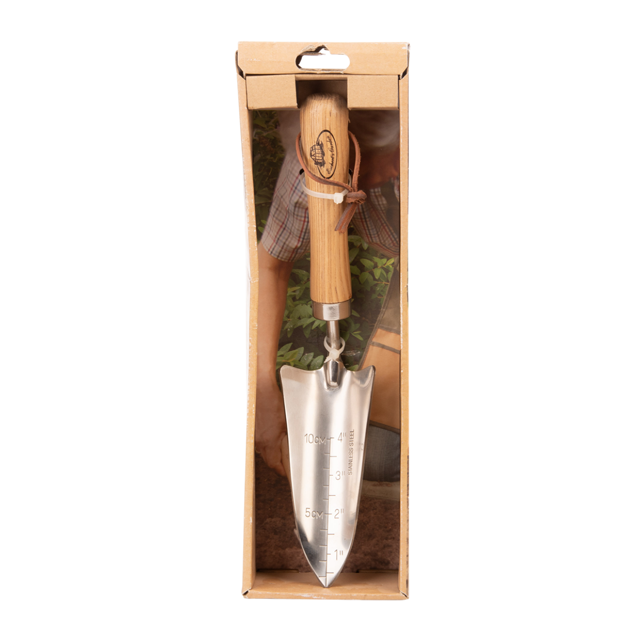 Edelstahl Umpflanz-Blumenkelle von Esschert Design Edelstahl Umpflanz-Blumenkelle